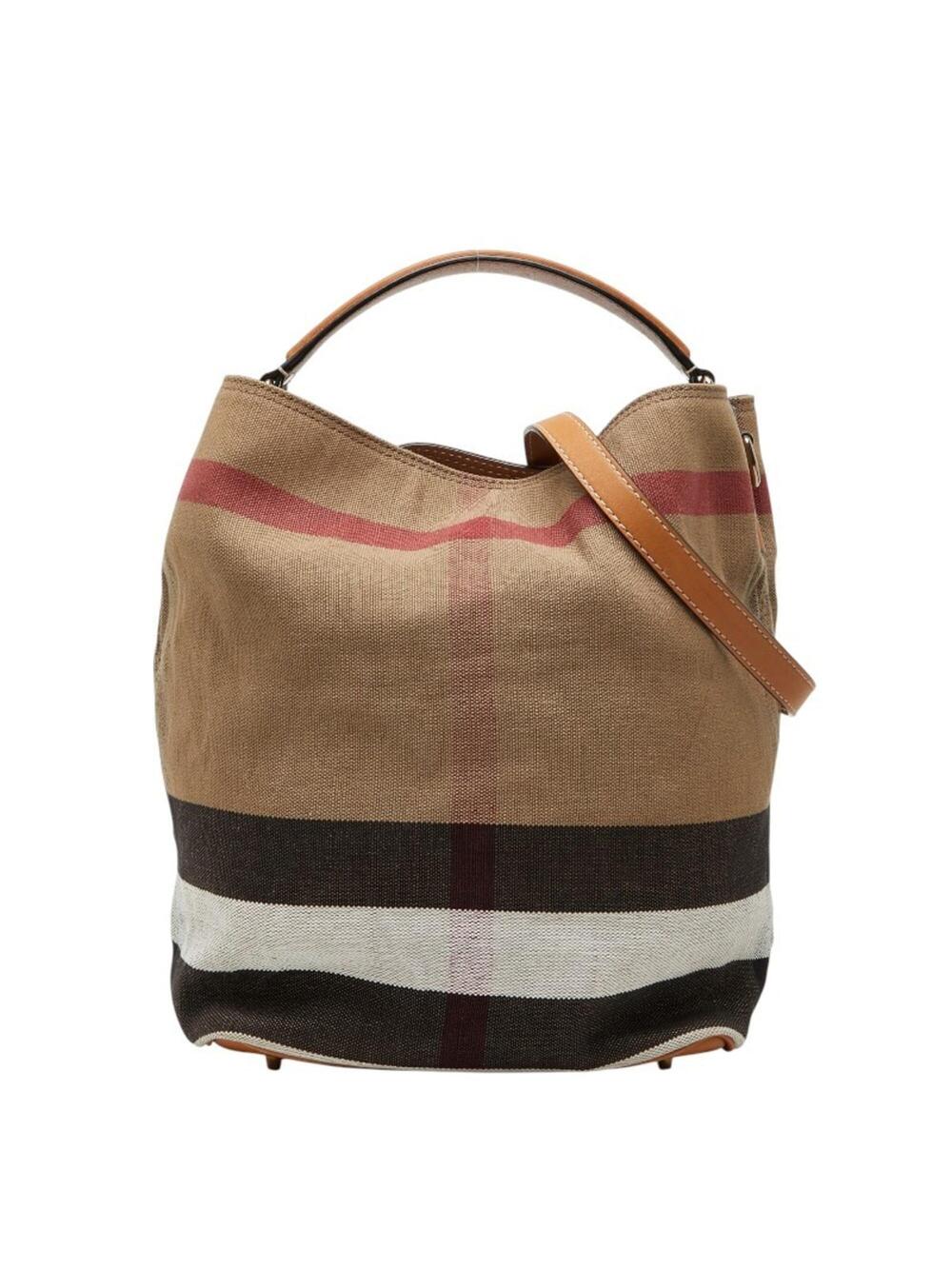 Burberry Ashby Bag House Check Canvas #369553B67B